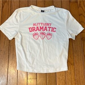 A little bit dramatic top